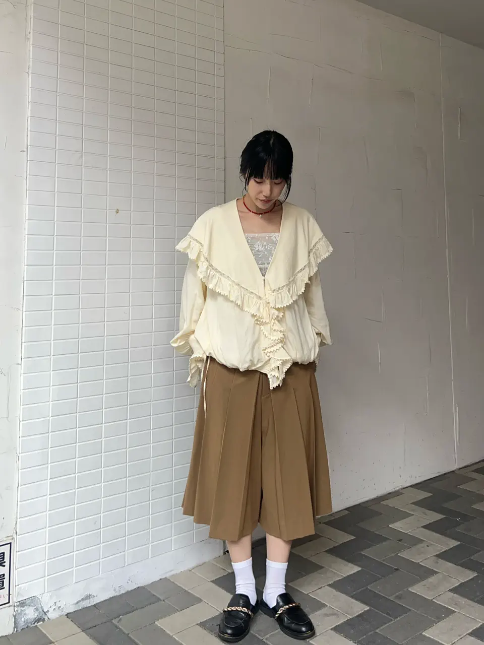 百褶短裤 8