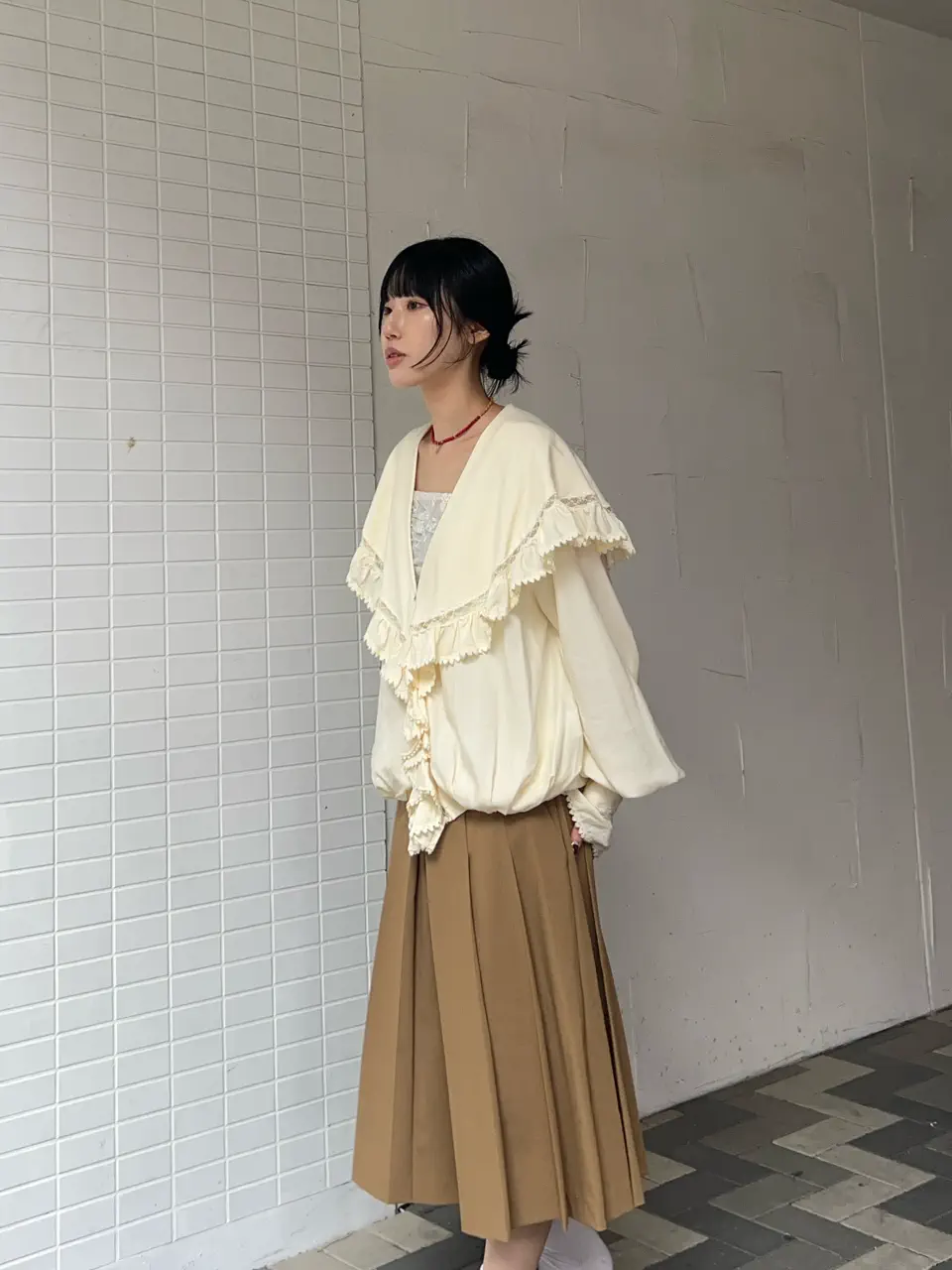 百褶短裤 10