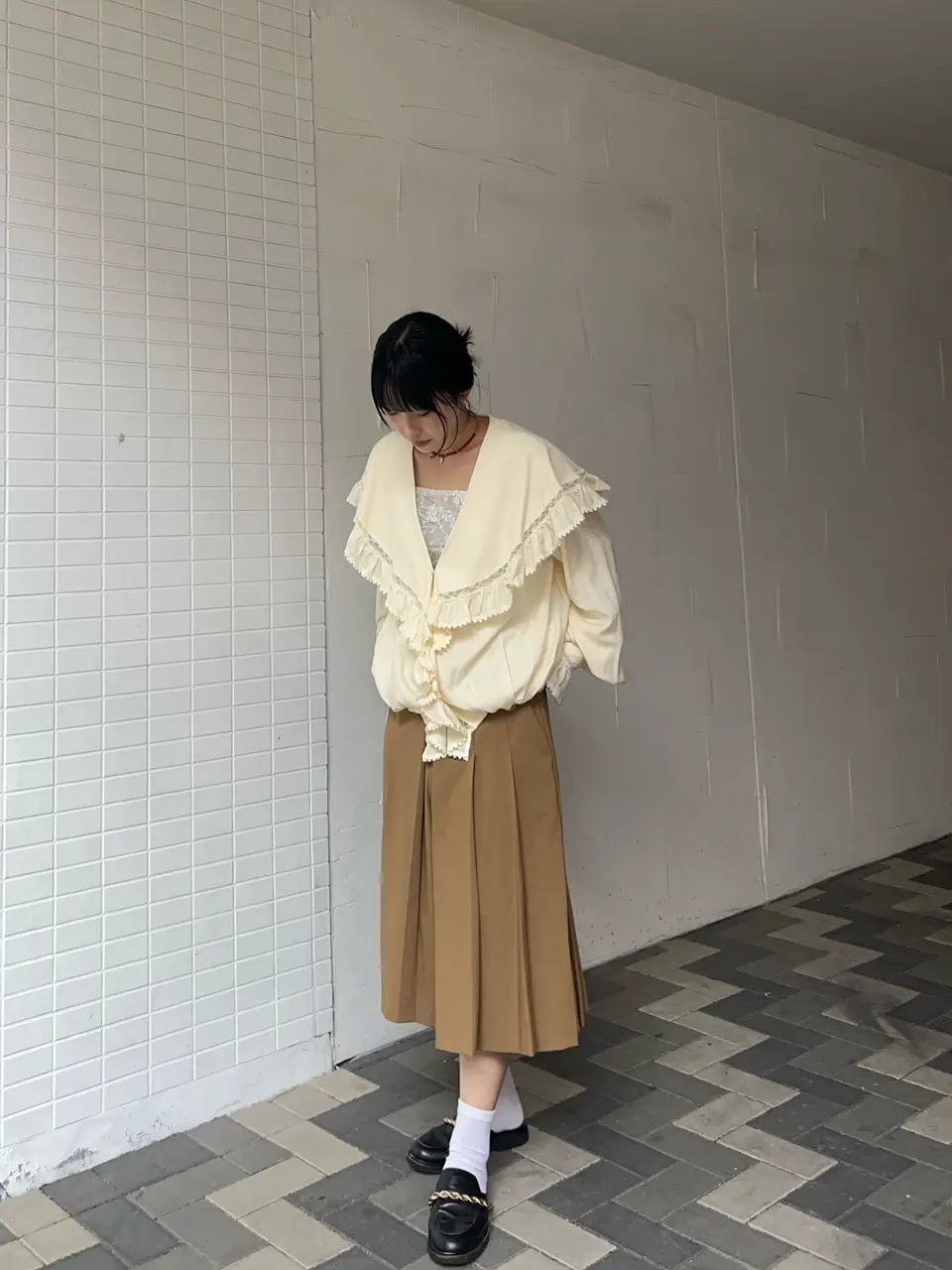 百褶短裤 9