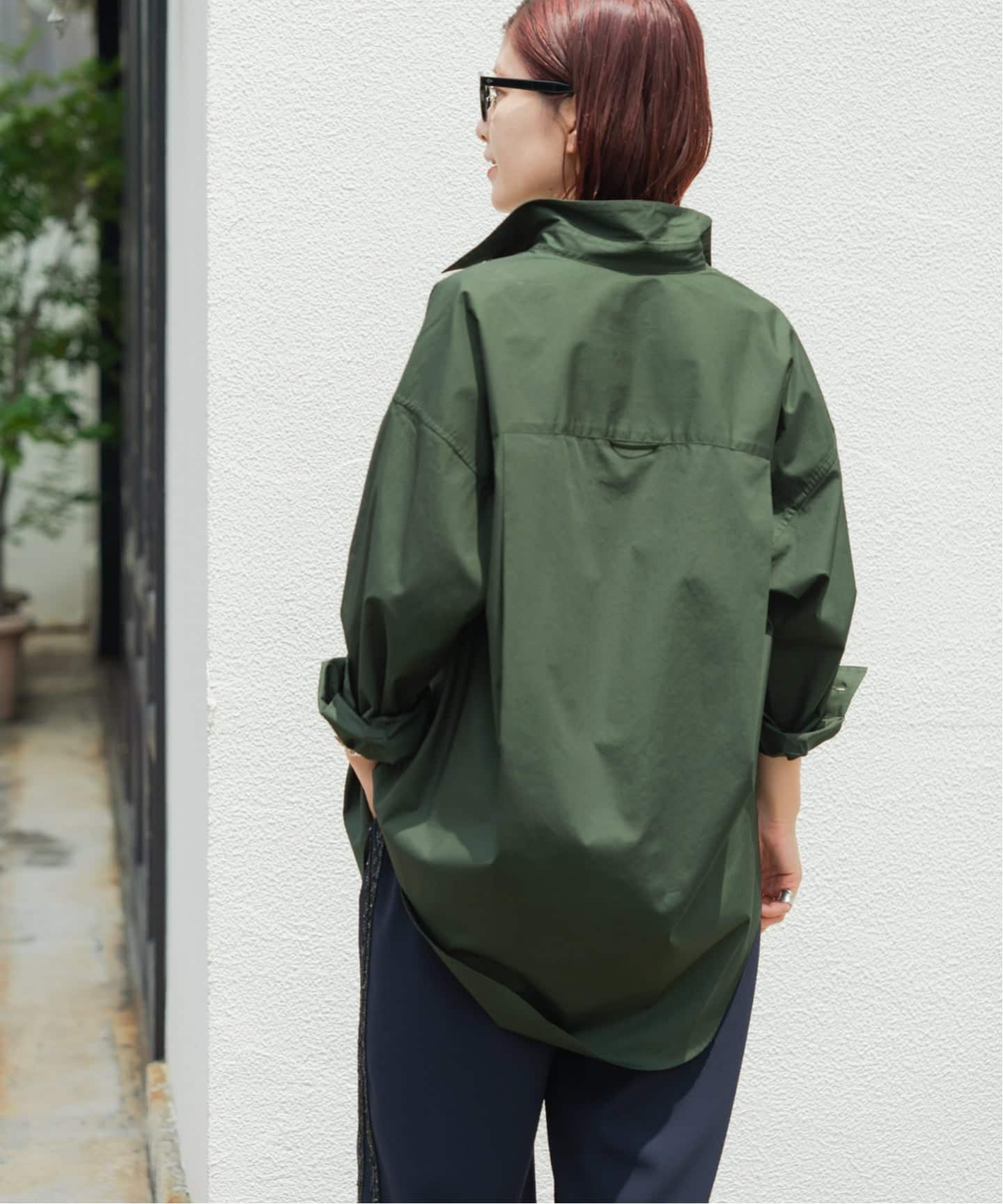 50支棉 宽松廓形衬衫 116