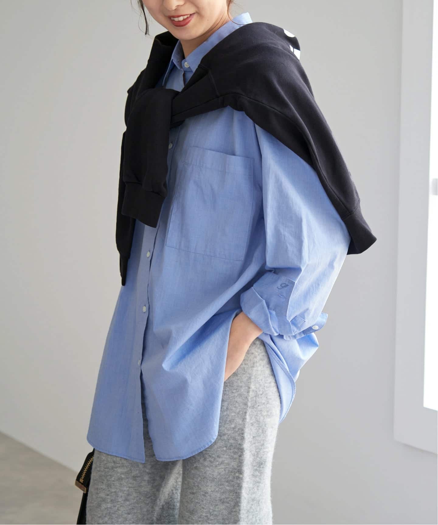 50支棉 宽松廓形衬衫 83
