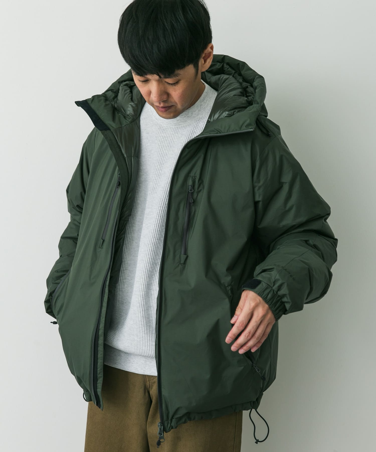 联名 极光防水 羽绒派克大衣 羽绒服 54