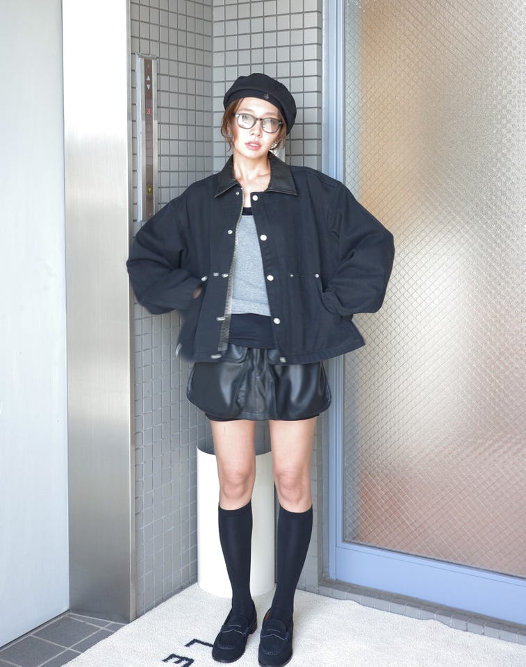 帆布短款工装夹克 外套 2