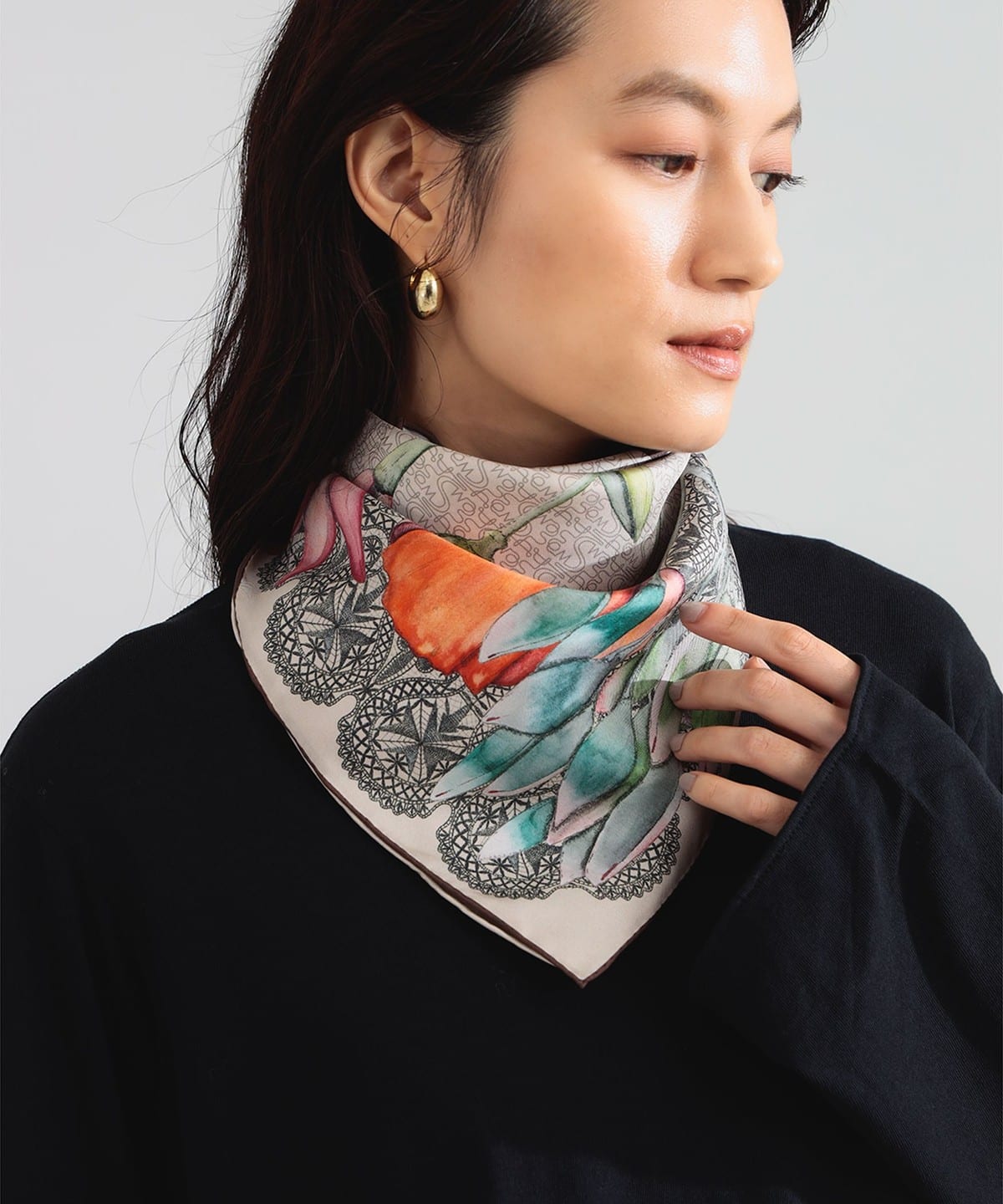 图案花纹 丝巾 10