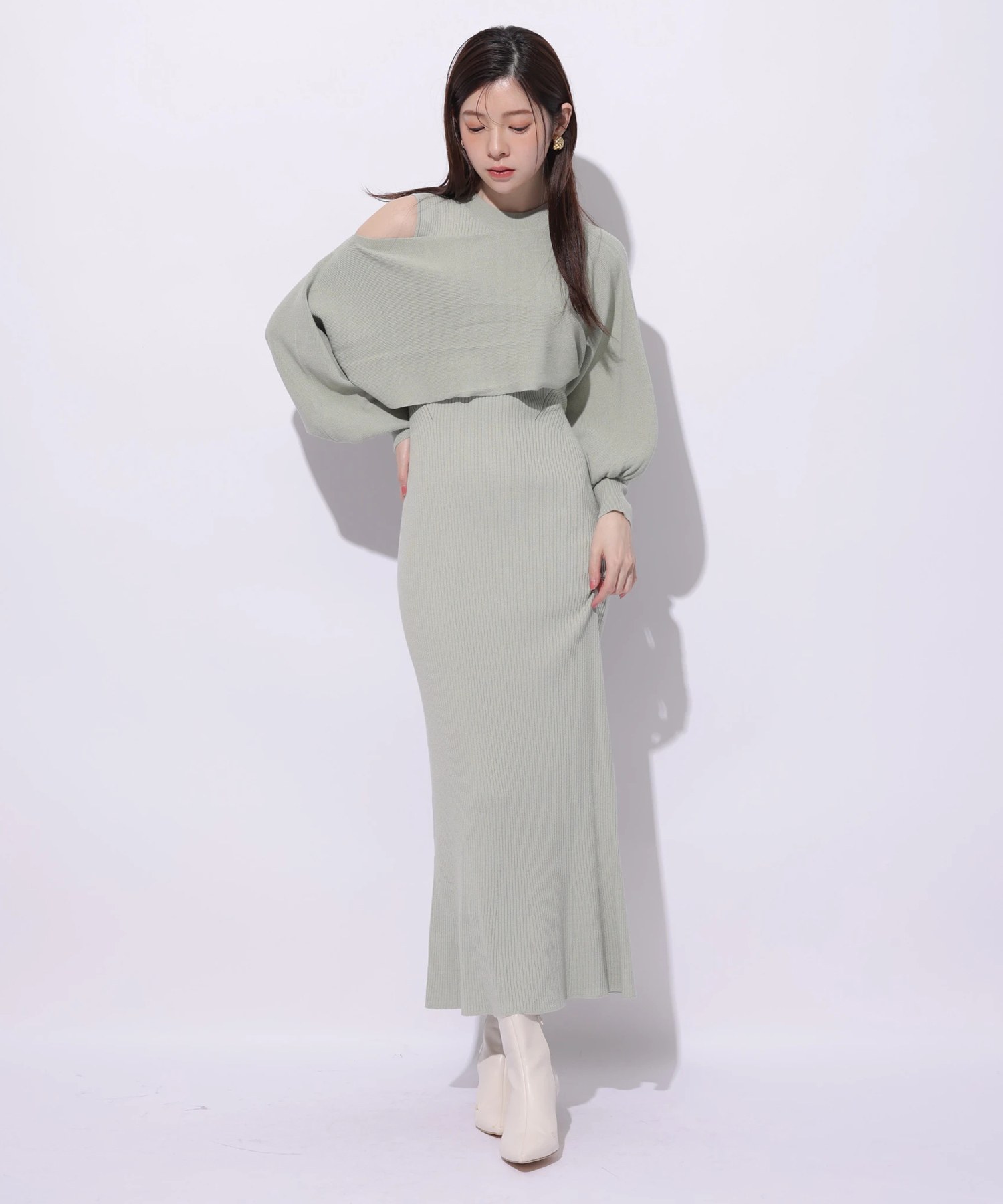 4WAY多穿 连衣裙 小坎肩 套装 两件套 5