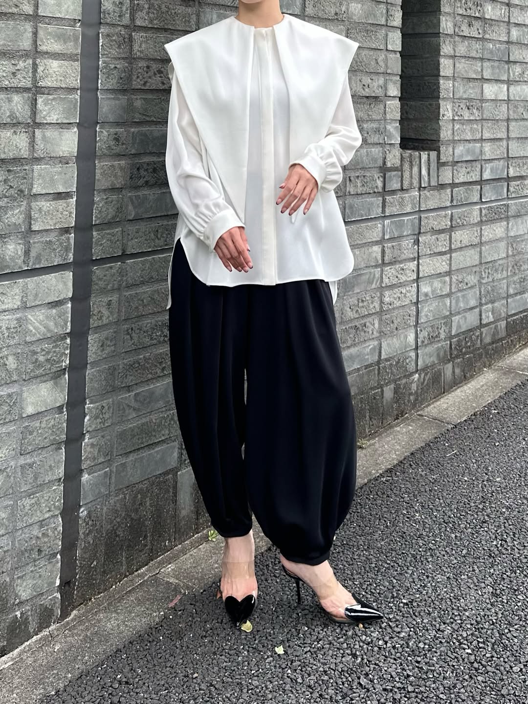 长领水手领衬衫 23