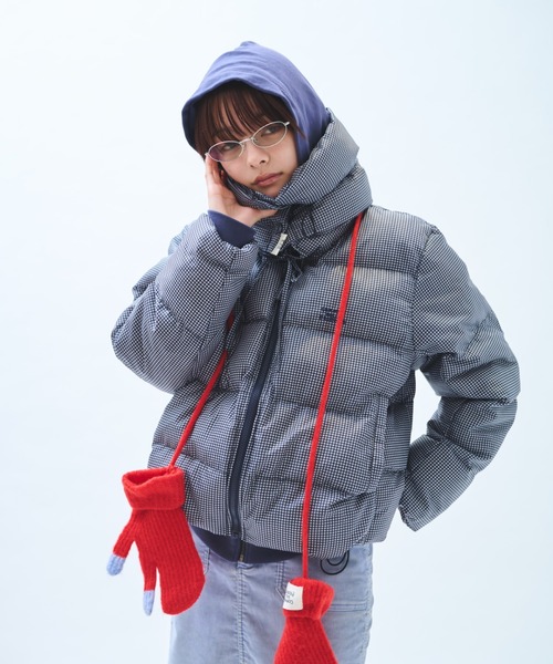 高领围脖可拆卸 羽绒服 30