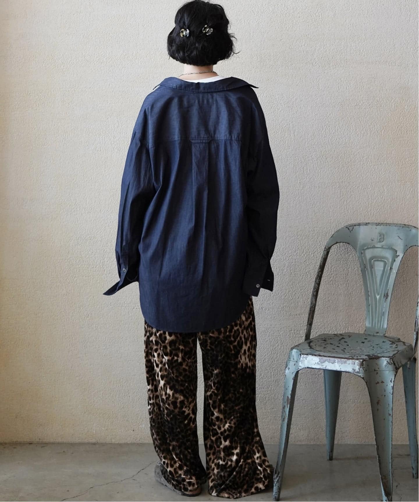 轻盎司牛仔常规领衬衫 4