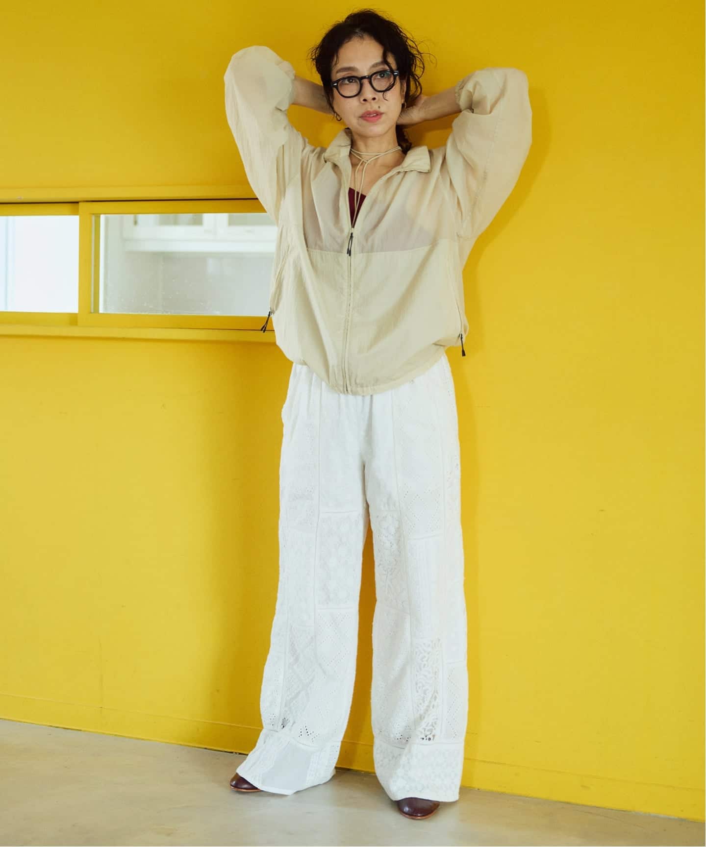 IENA LA BOUCLE 透明锦纶夹克 2