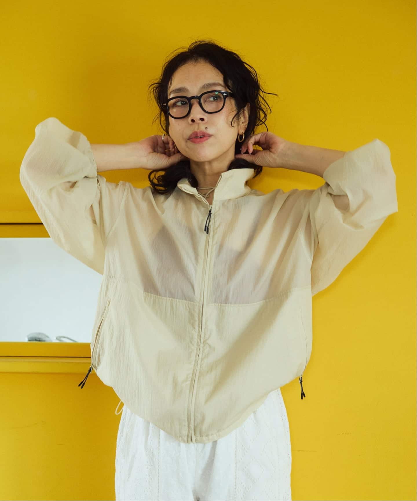 IENA LA BOUCLE 透明锦纶夹克 7