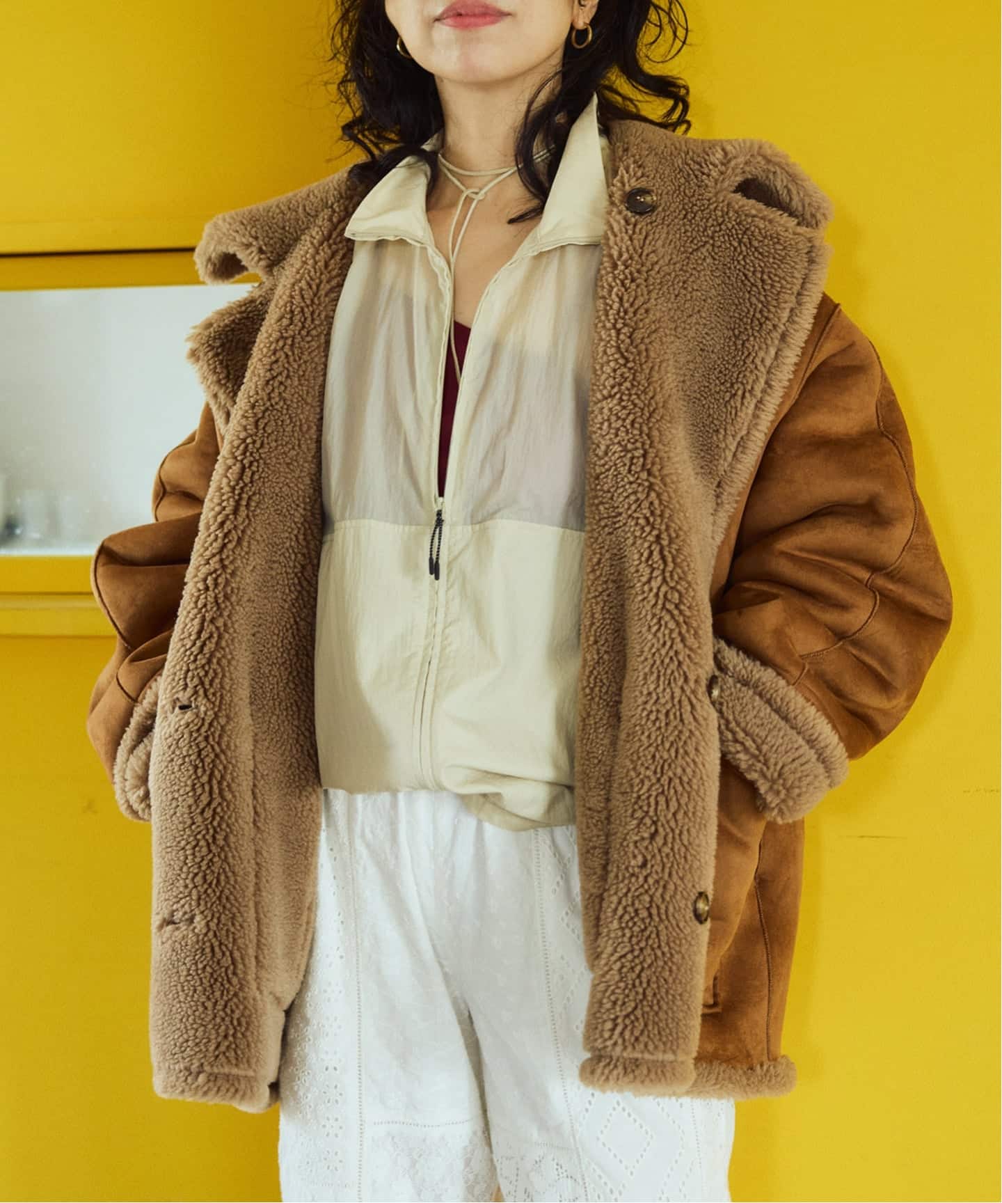 IENA LA BOUCLE 透明锦纶夹克 8