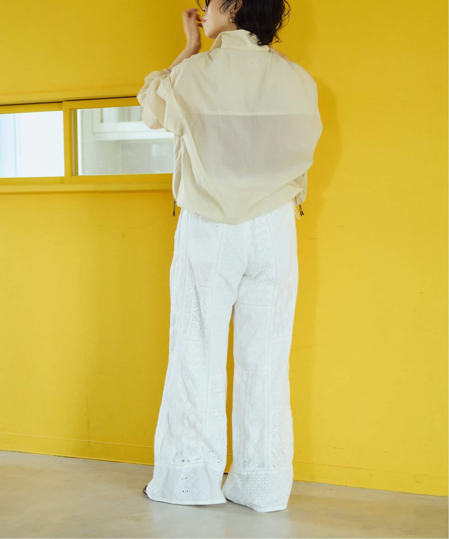 IENA LA BOUCLE 透明锦纶夹克 10