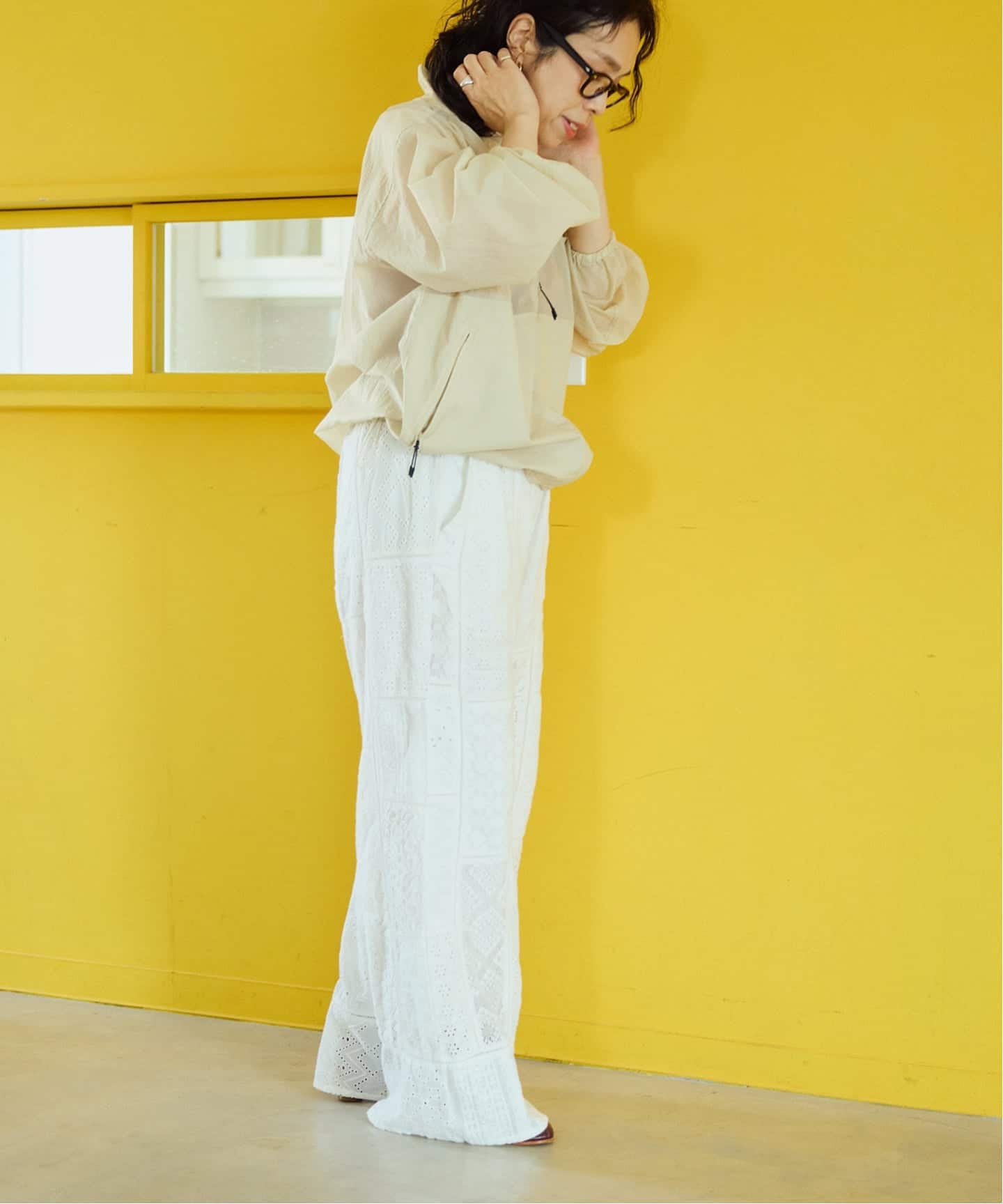 IENA LA BOUCLE 透明锦纶夹克 12