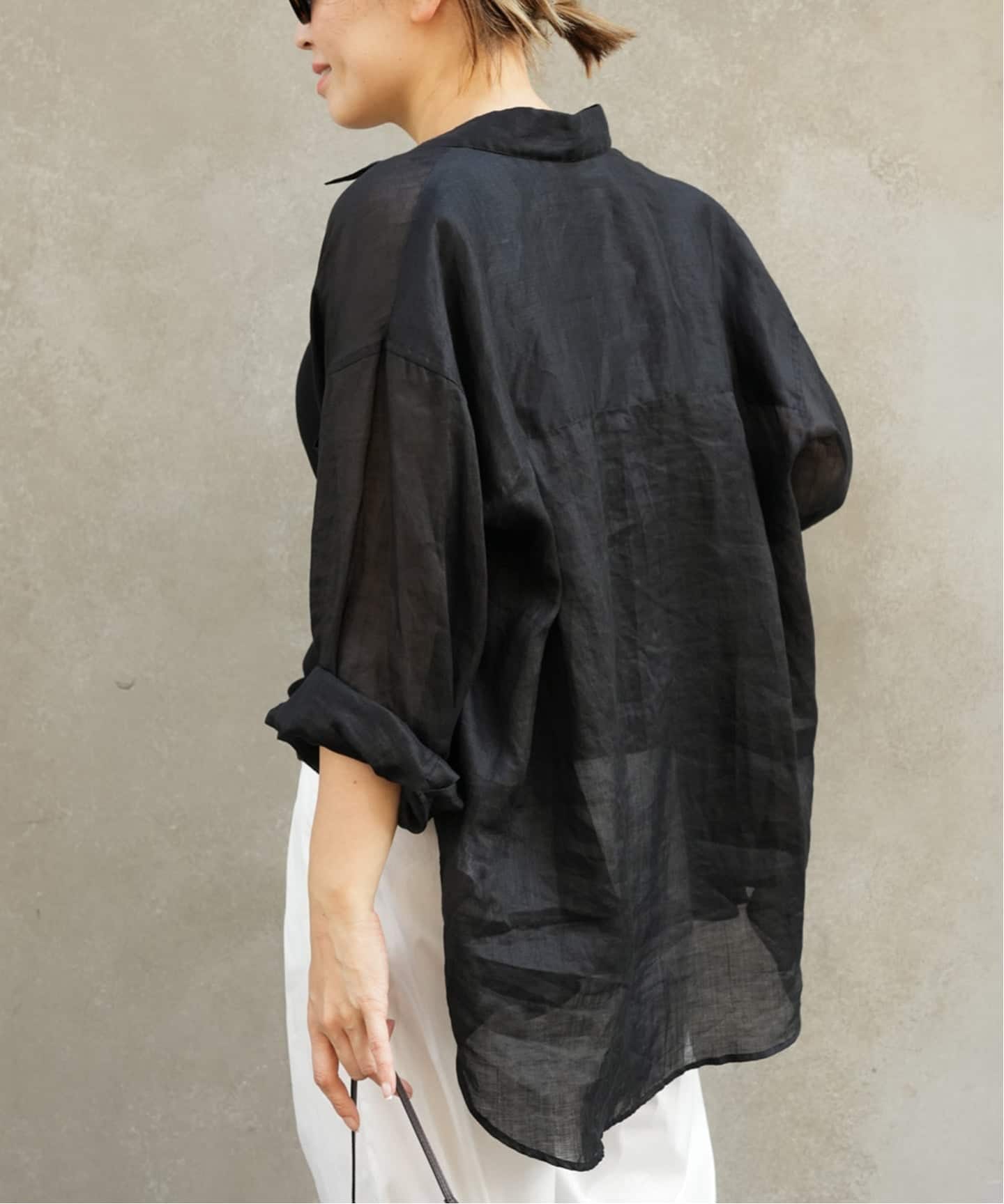 *Sheer Ramie 衬衫 5