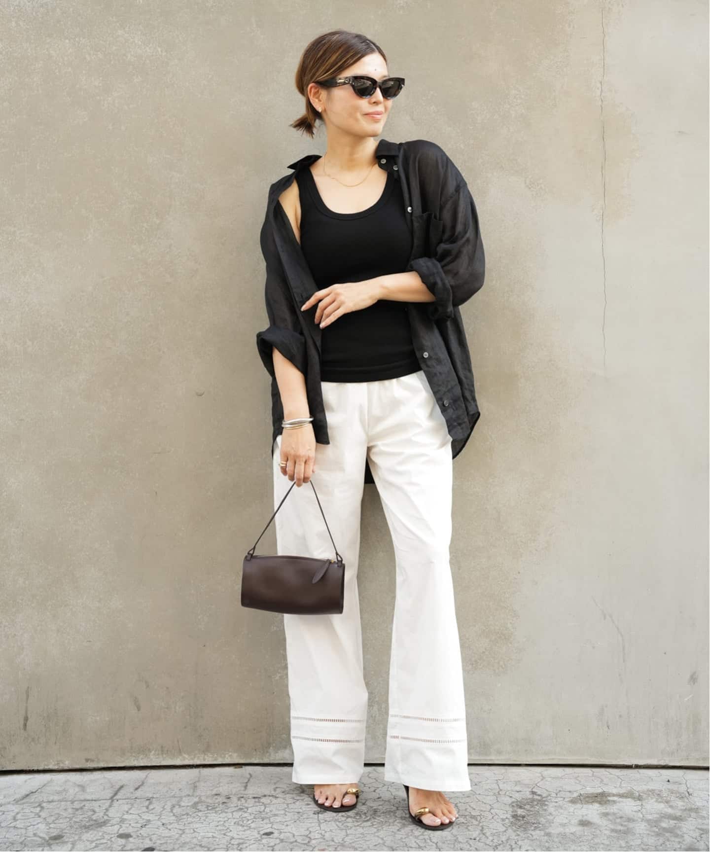 *Sheer Ramie 衬衫 6