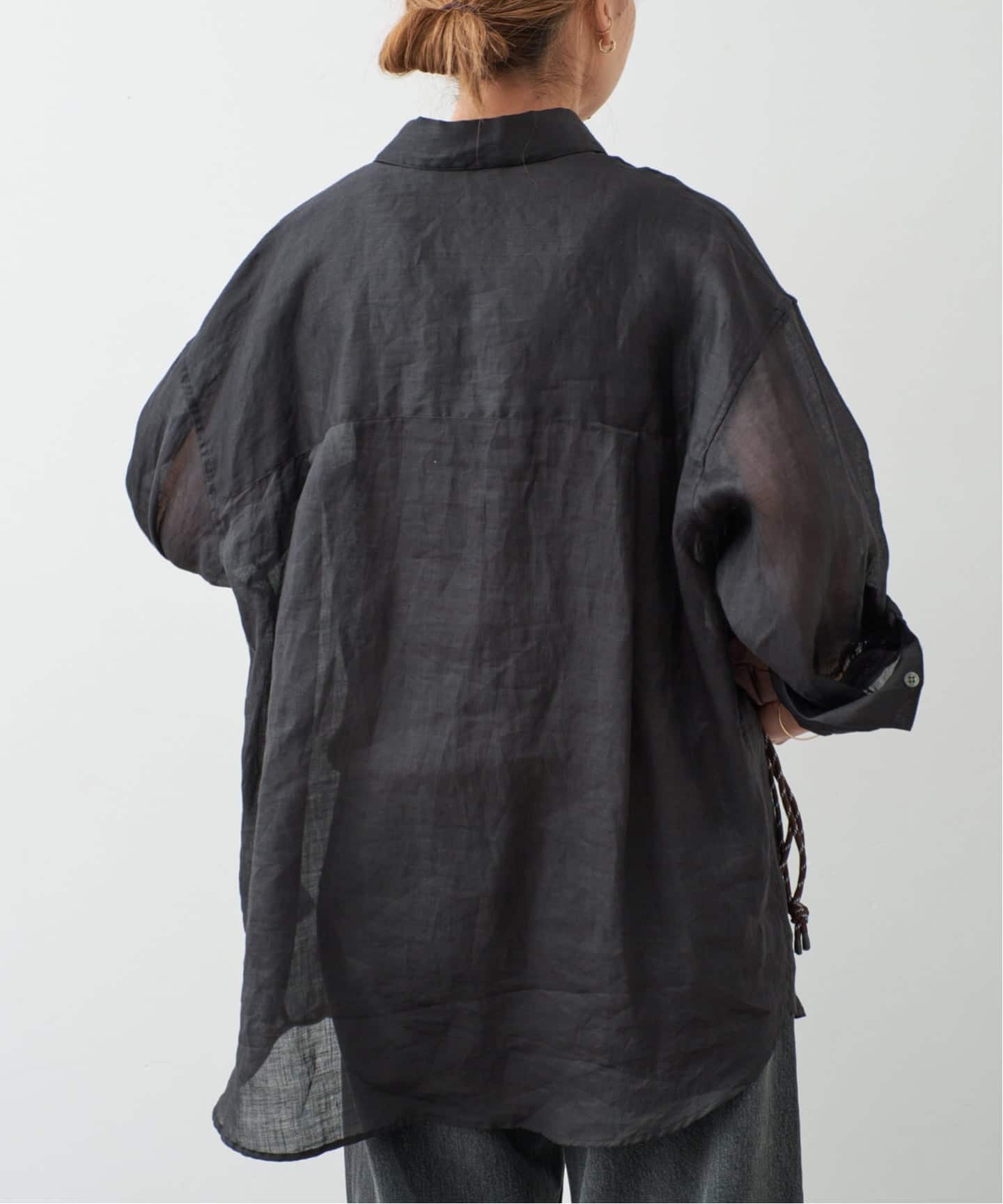 *Sheer Ramie 衬衫 12