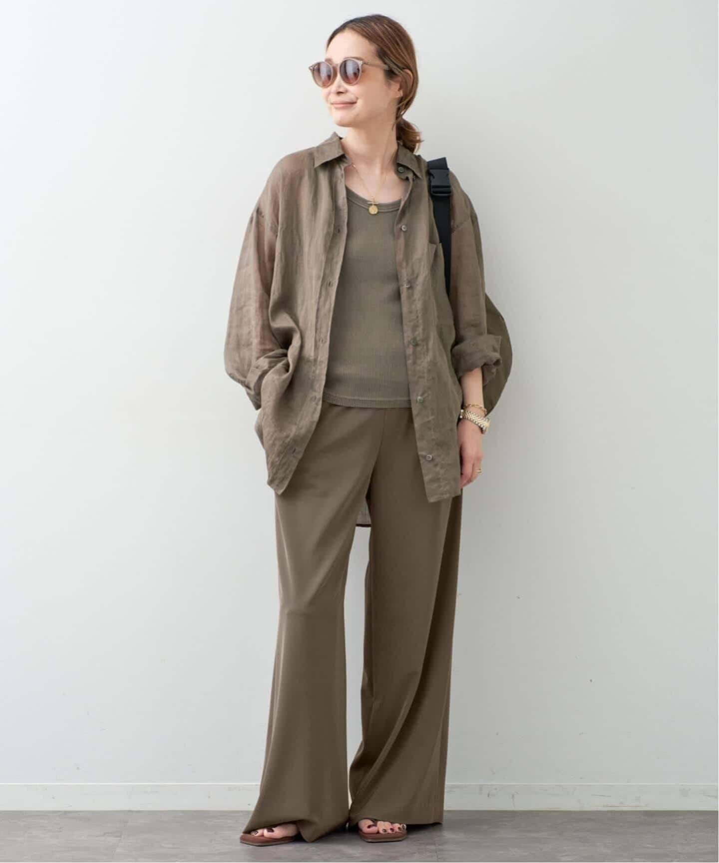*Sheer Ramie 衬衫 24