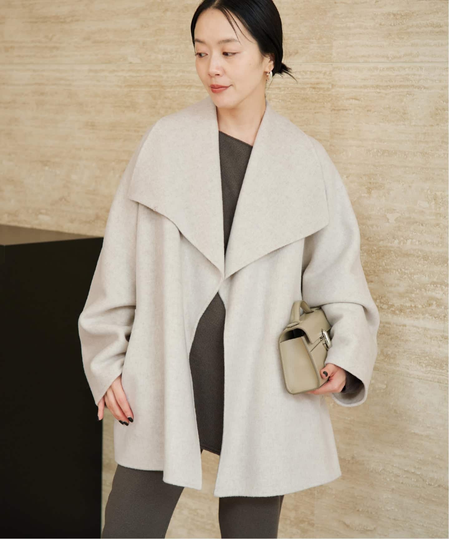 HAMILTON DRAPE HALF 大衣 10