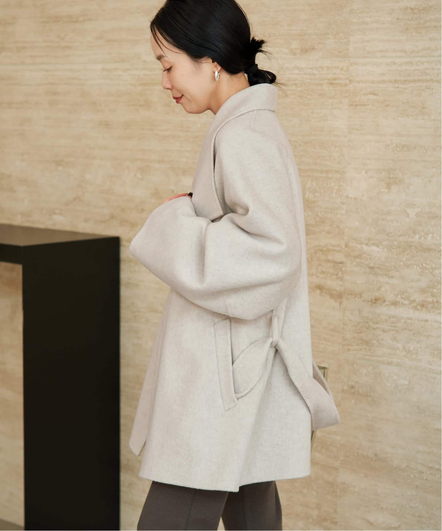 HAMILTON DRAPE HALF 大衣 12