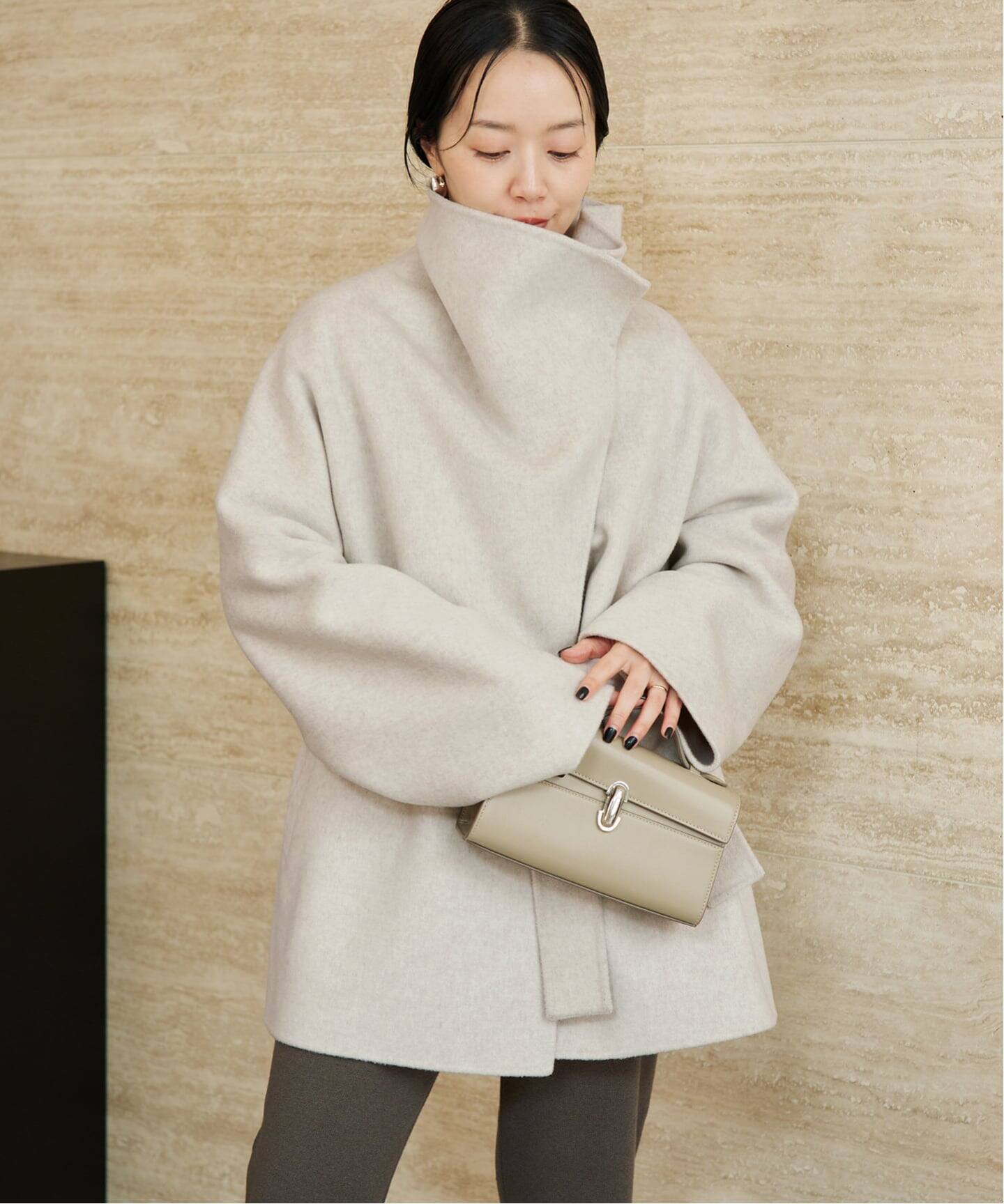 HAMILTON DRAPE HALF 大衣 14