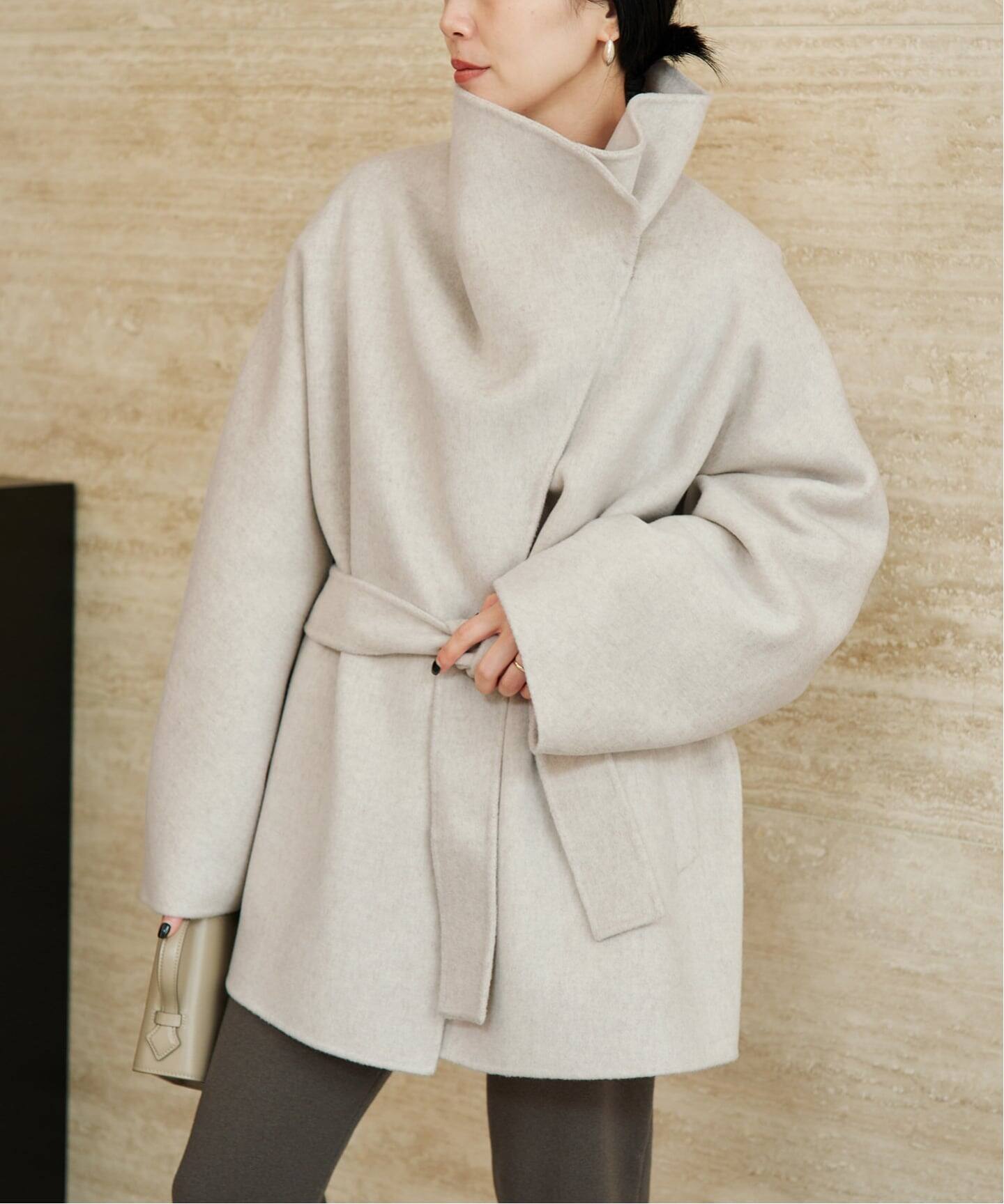 HAMILTON DRAPE HALF 大衣 15