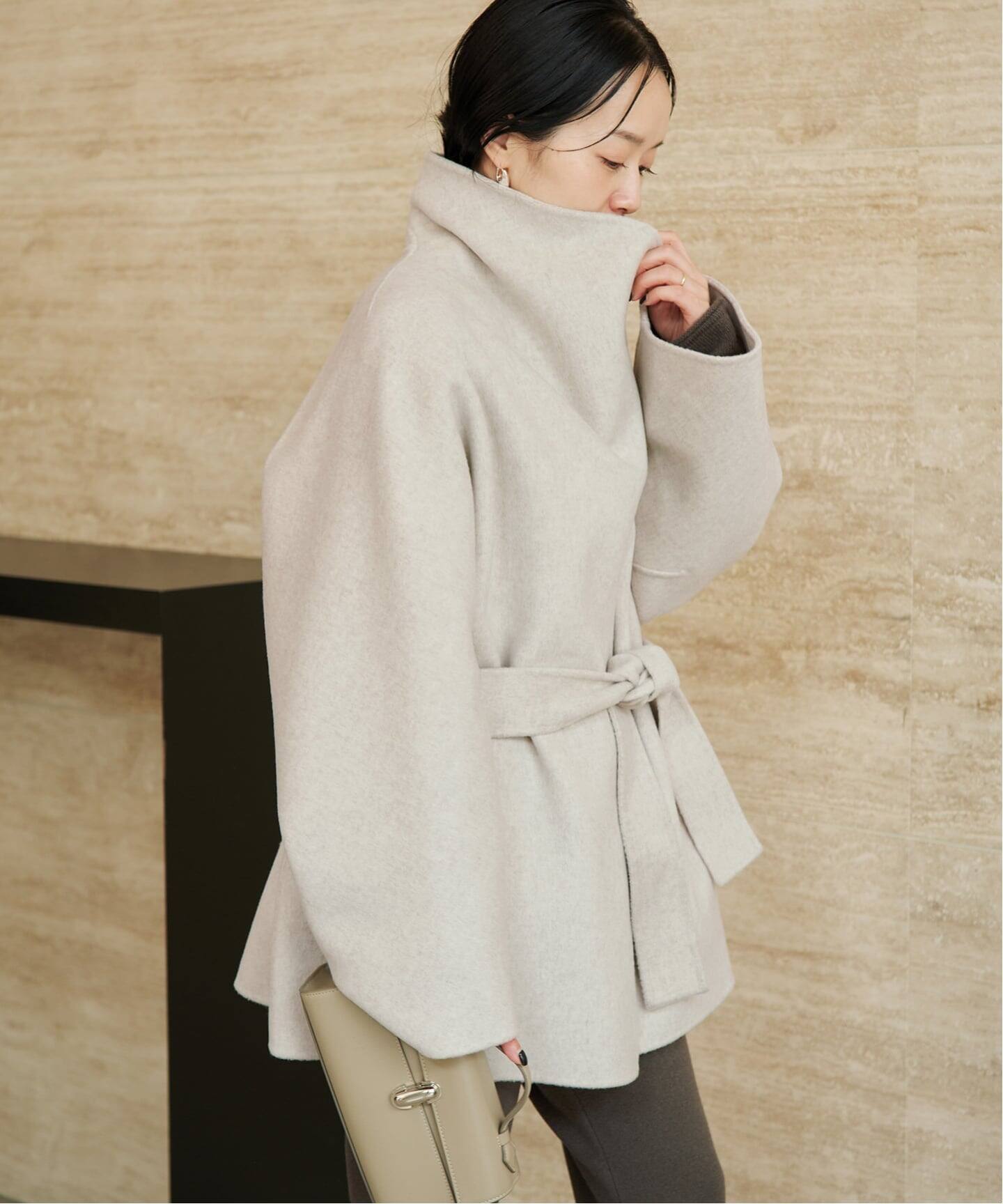 HAMILTON DRAPE HALF 大衣 16