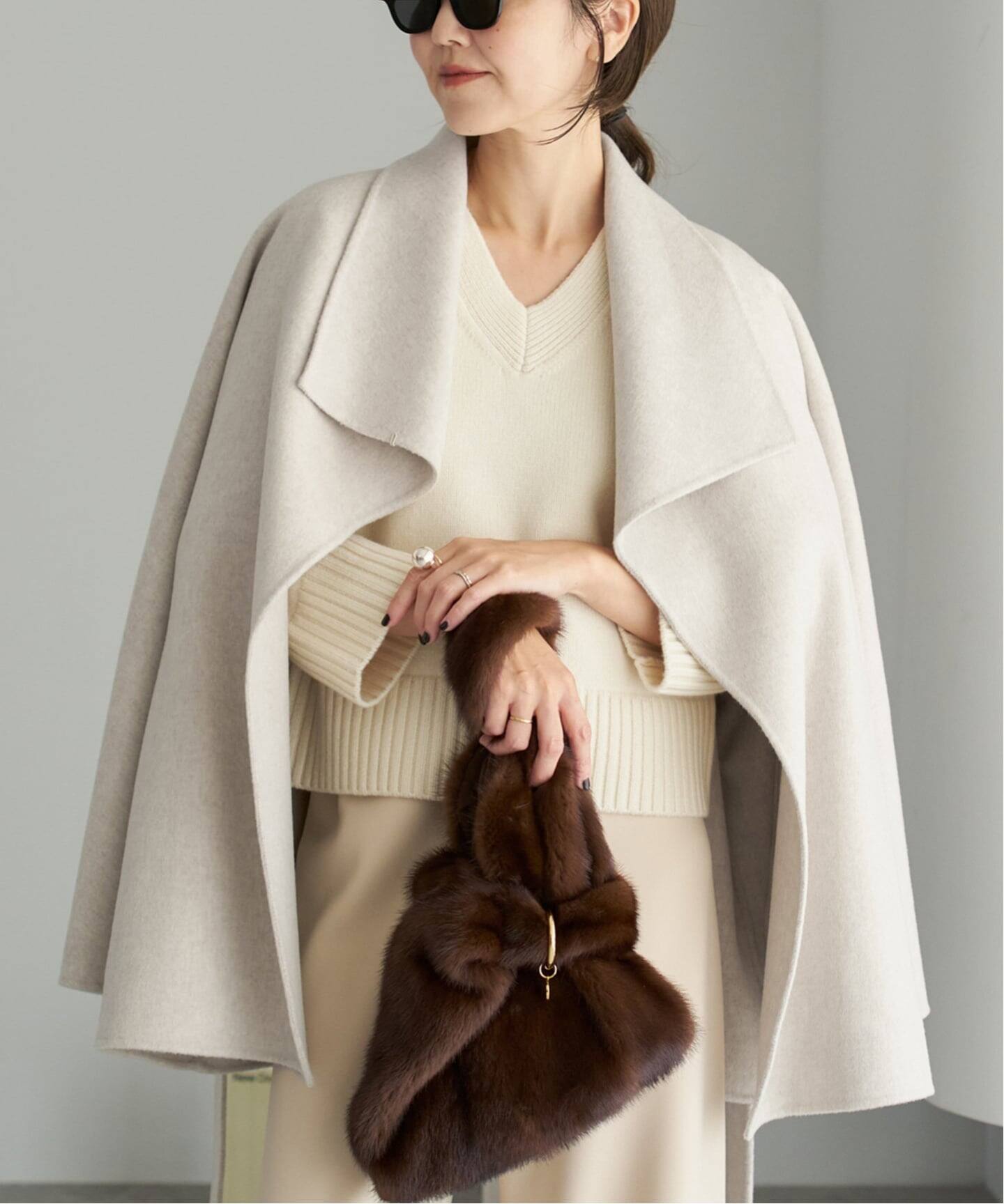 HAMILTON DRAPE HALF 大衣 21