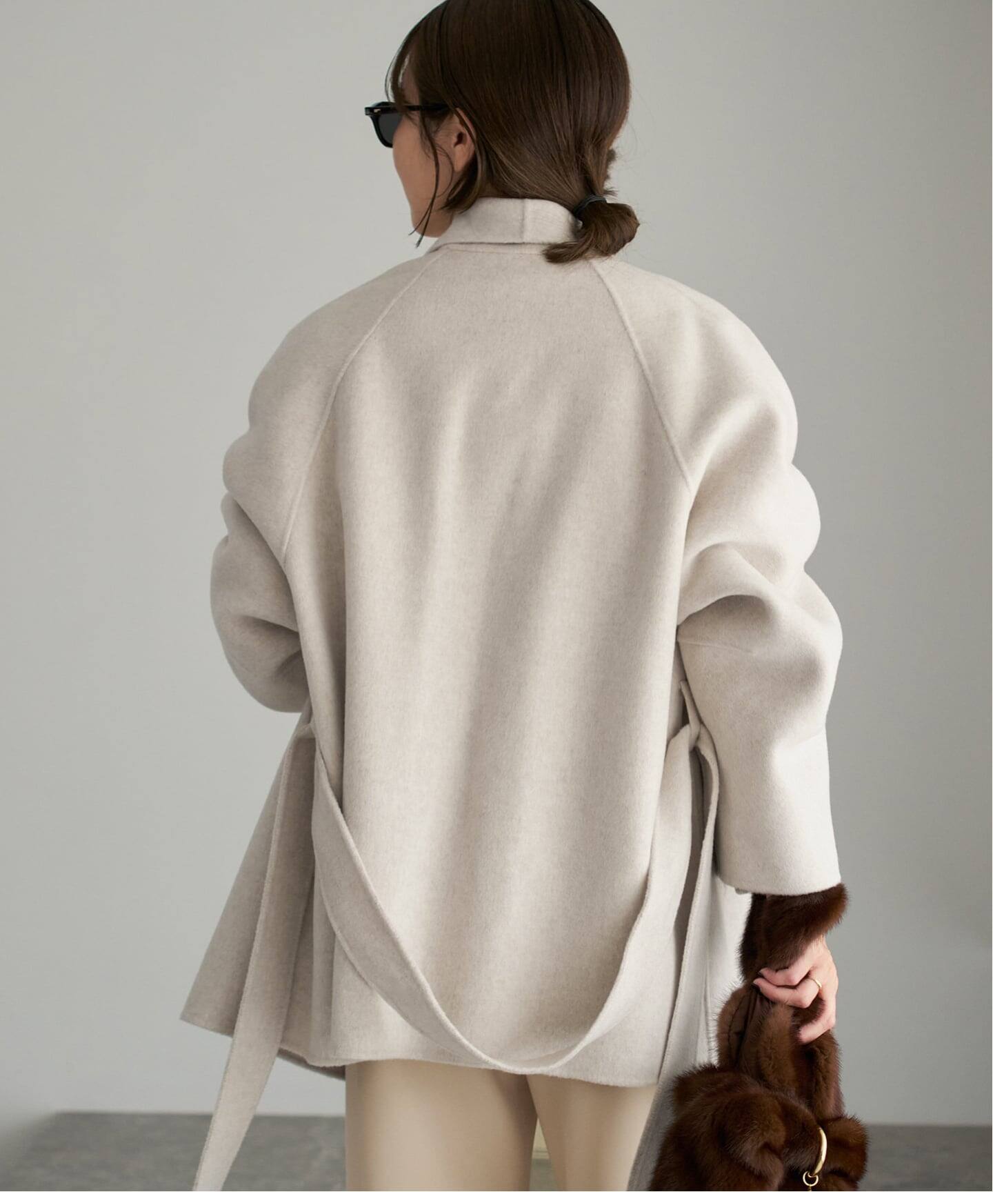 HAMILTON DRAPE HALF 大衣 25