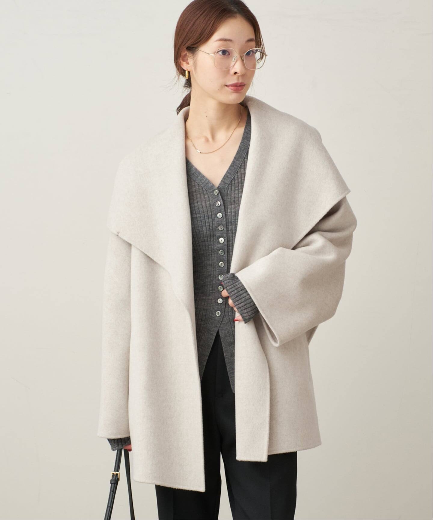 HAMILTON DRAPE HALF 大衣 30
