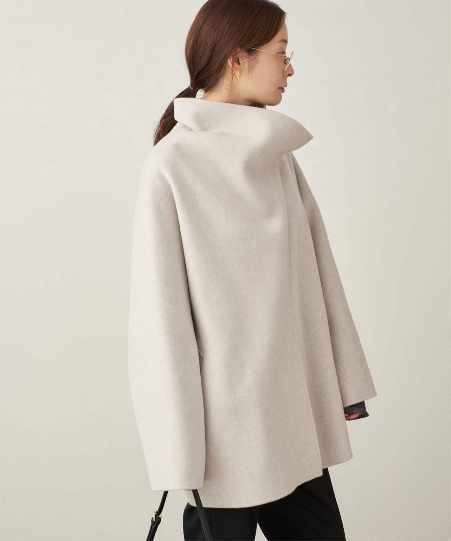 HAMILTON DRAPE HALF 大衣 35