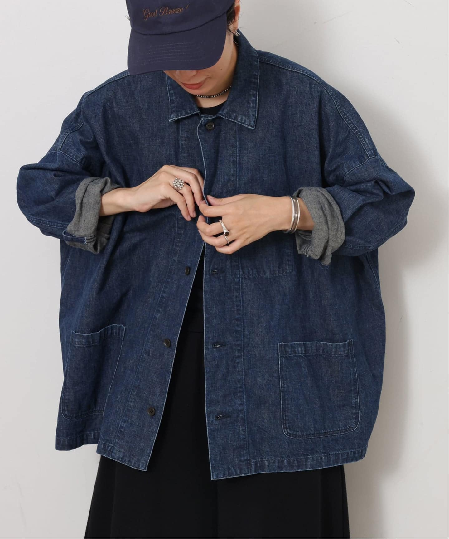 10OZ牛仔工装连体裤 6