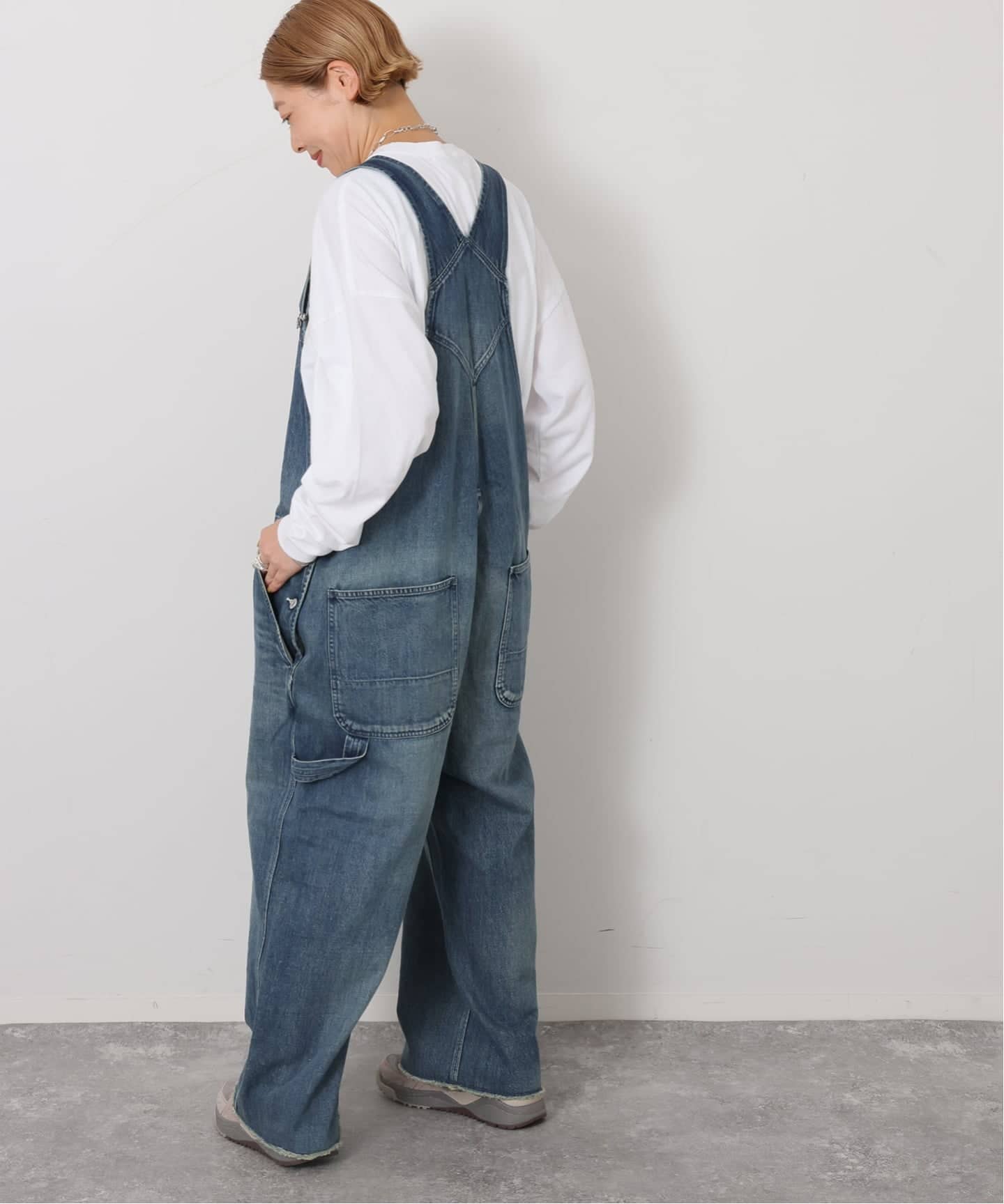 11OZ牛仔背带裤 6