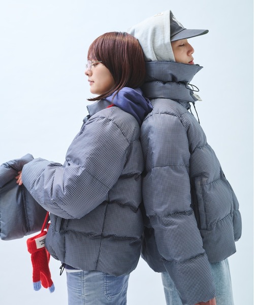 高领围脖可拆卸 羽绒服 47