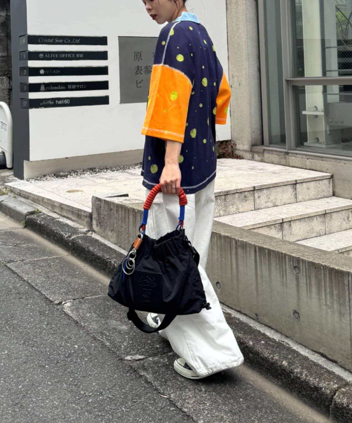 2WAY尼龙褶裥抽褶伞绳包袋 17