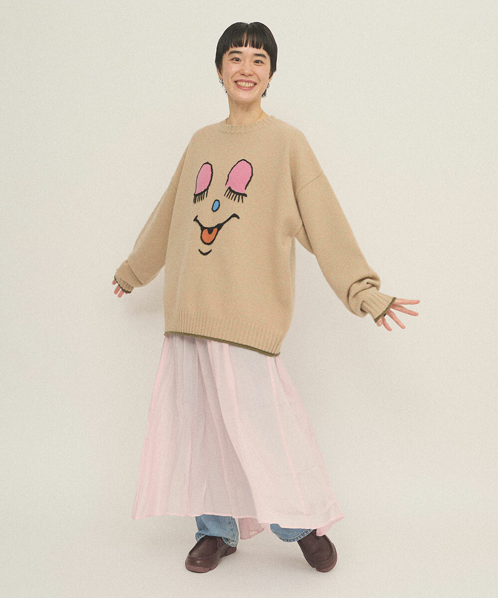 Tsuru Taisuke HAPPY FACE PUZZLE 套头衫 8