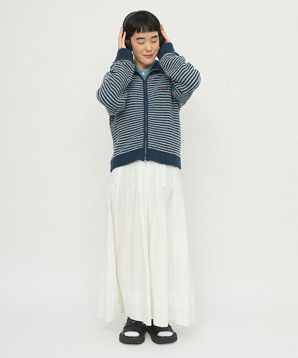 HOSO 多色细条纹 短款夹克 9