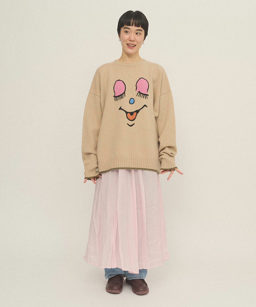 Tsuru Taisuke HAPPY FACE PUZZLE 套头衫 6