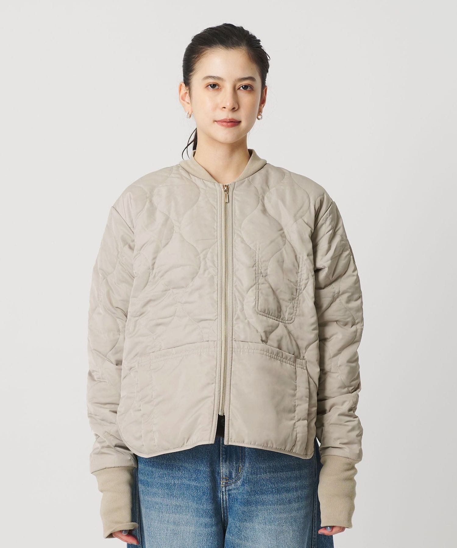 衍缝夹克 30