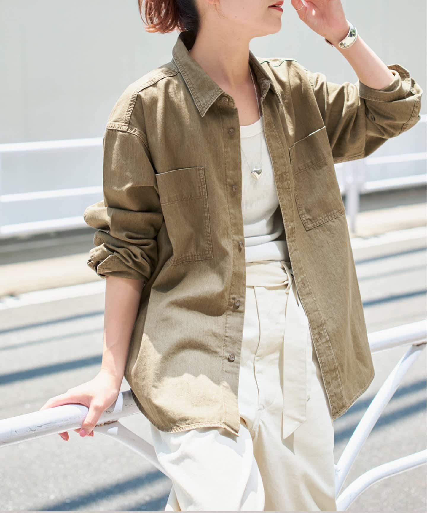 轻盎司牛仔衬衫 11
