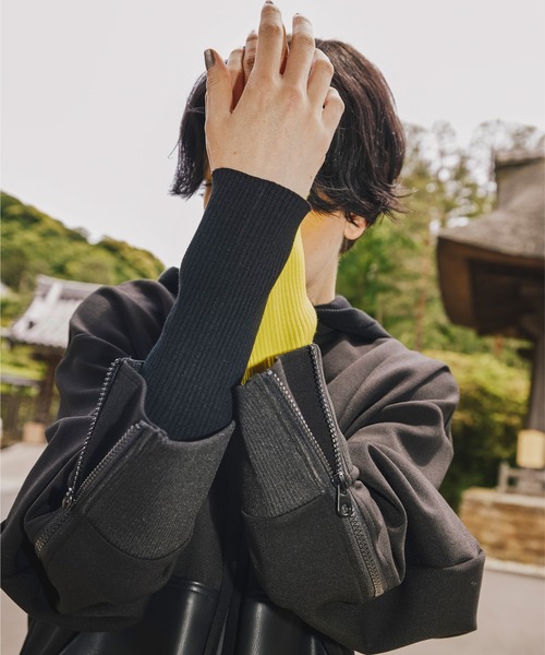 连帽针织上衣 32