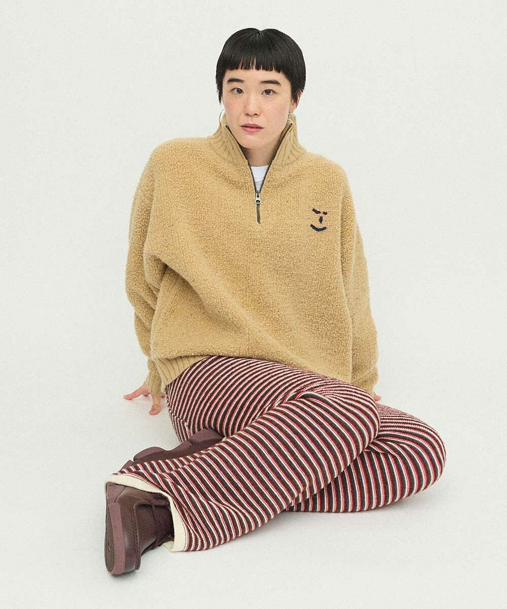 HOSO 多色条纹裤子 6