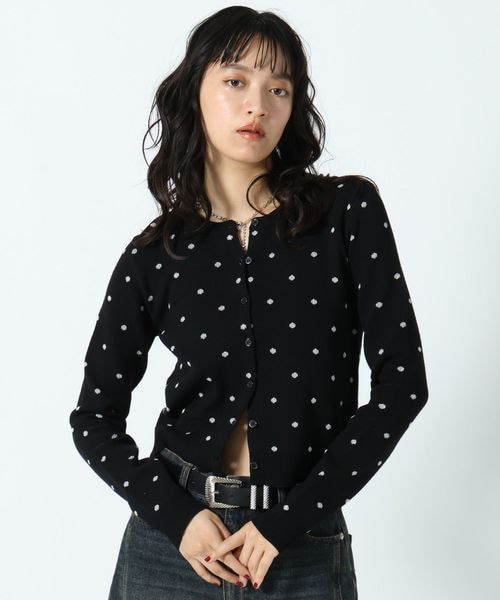 亮丝波点开衫 11