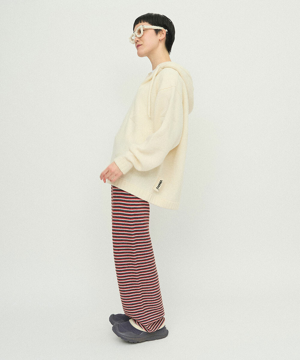 HOSO 多色条纹裤子 10