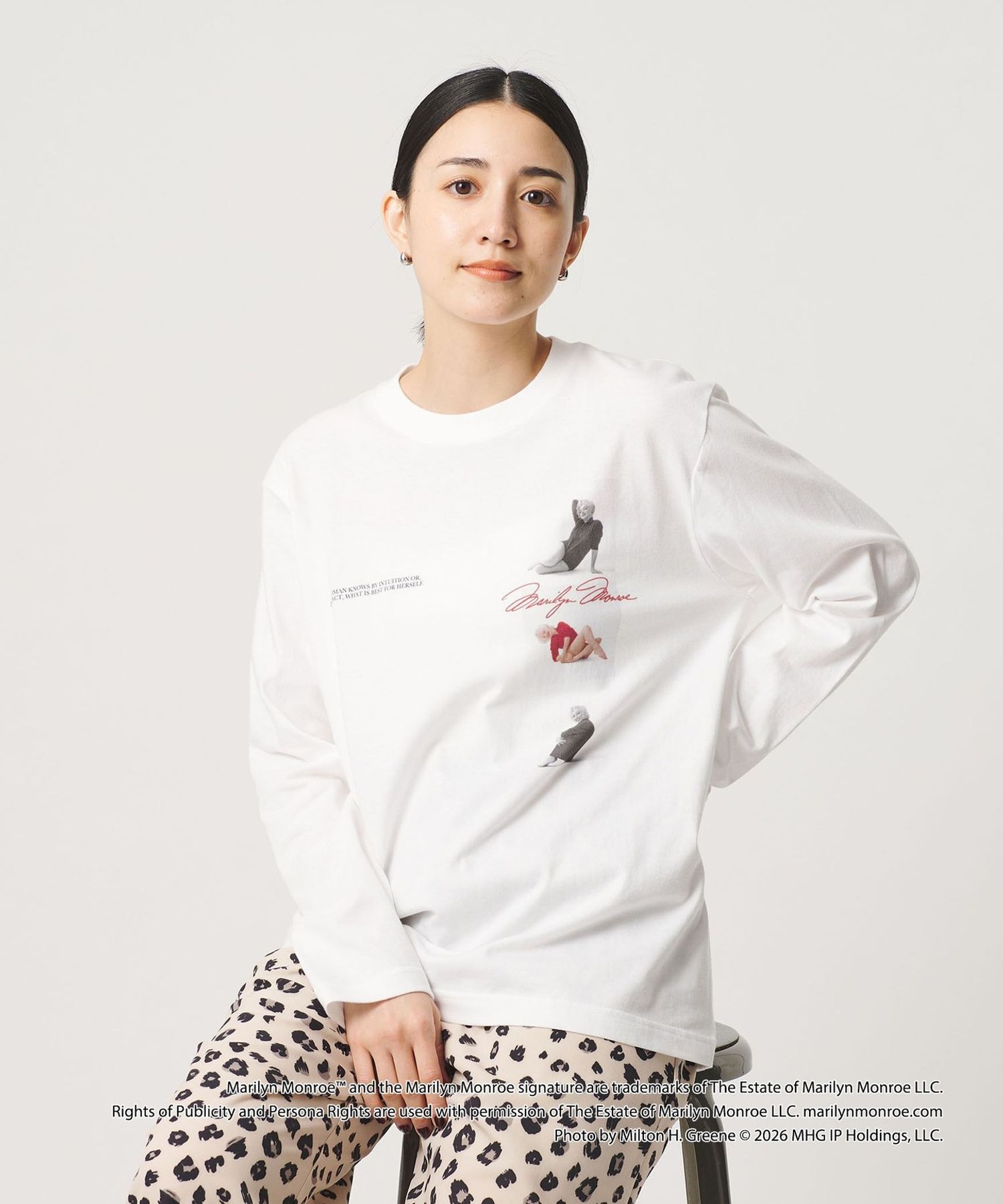 玛丽莲·梦露 长袖T恤 4