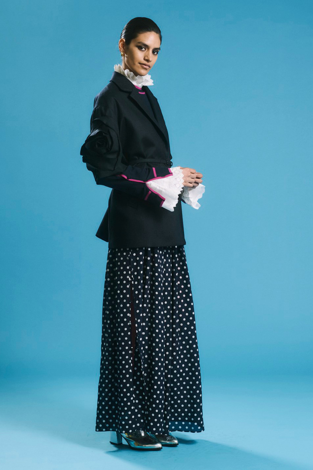 Silk Dot 半身裙 5