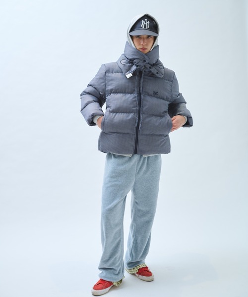 高领围脖可拆卸 羽绒服 39