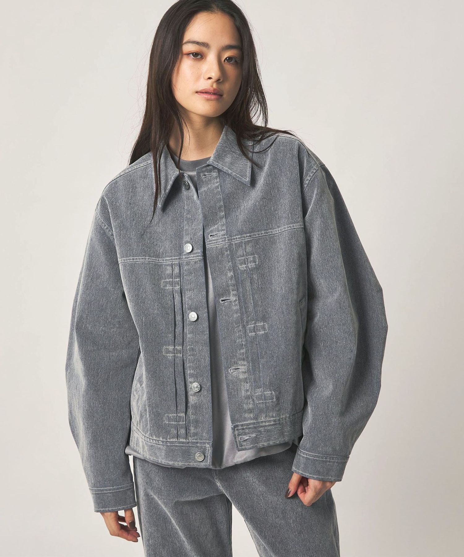 丝绒质感牛仔夹克 外套 3