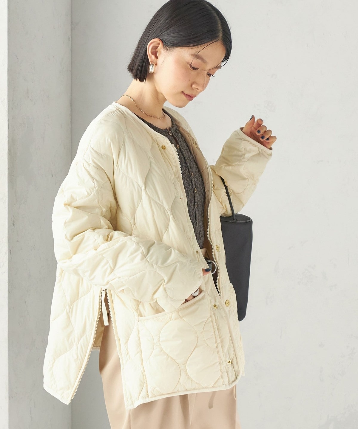 可手洗 双面穿 多穿法衍缝羽绒服 15