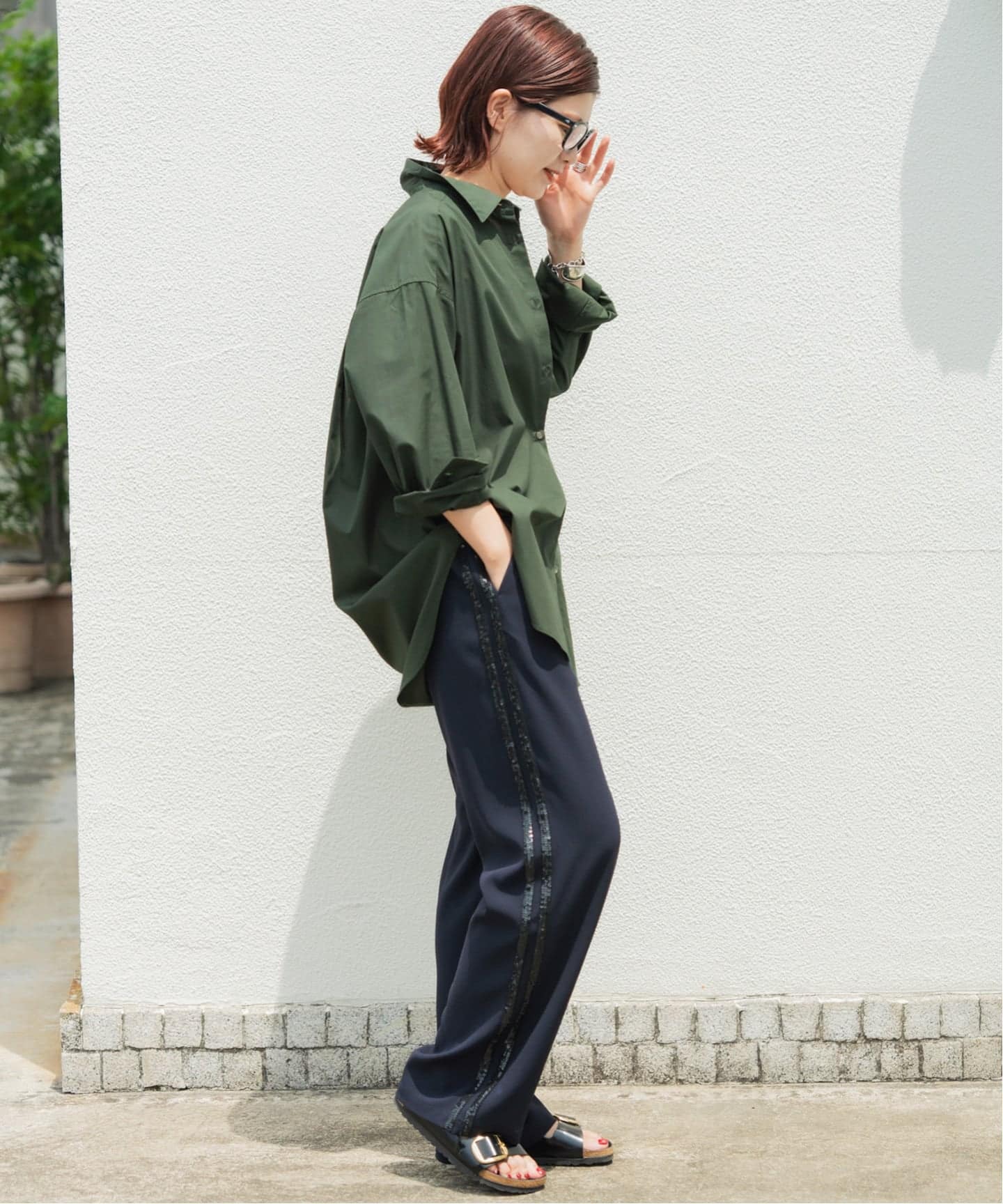 50支棉 宽松廓形衬衫 25