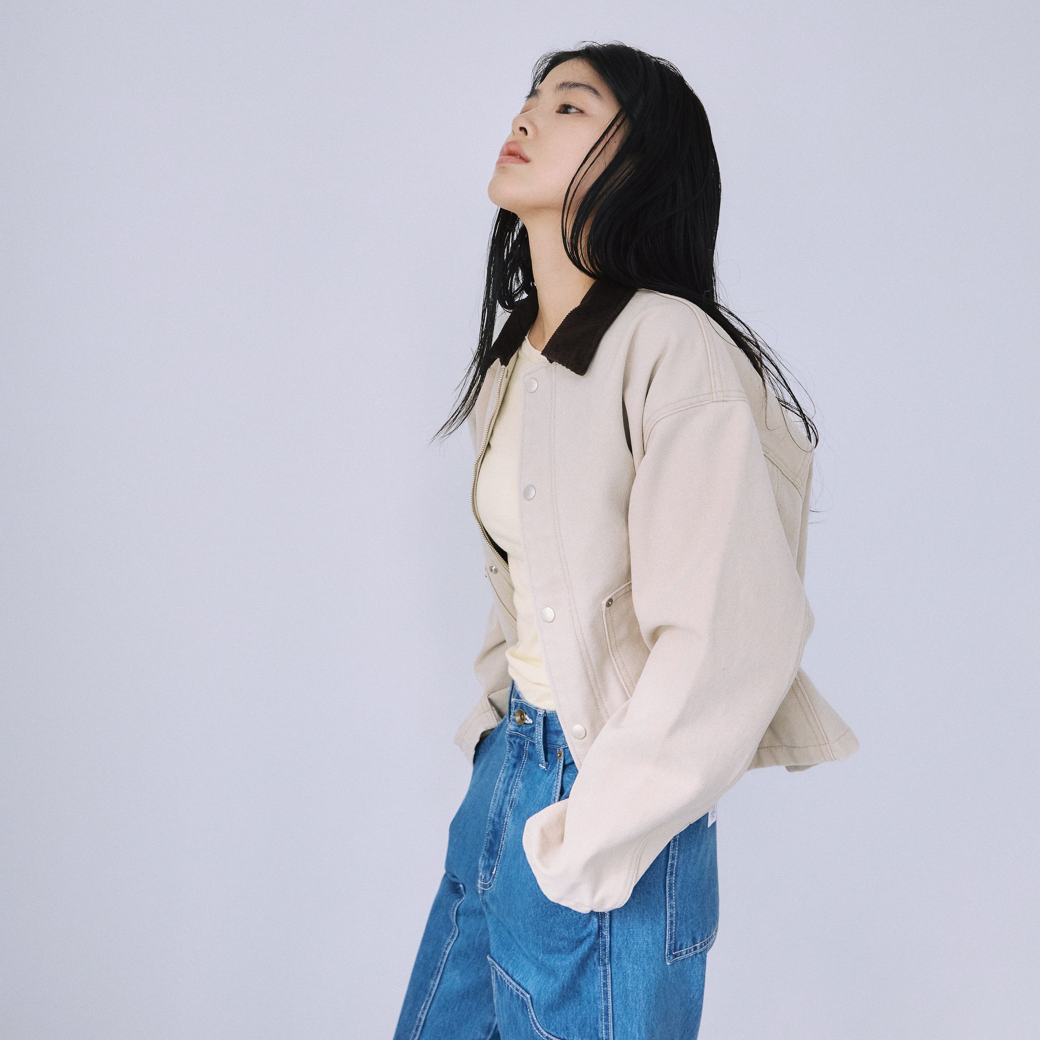 帆布短款工装夹克 外套 13